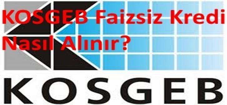 KOSGEB Faizsiz Kredi Nasıl Alınır?