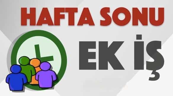 Hafta Sonları Evde Ek iş Yaparak Para Kazanmak