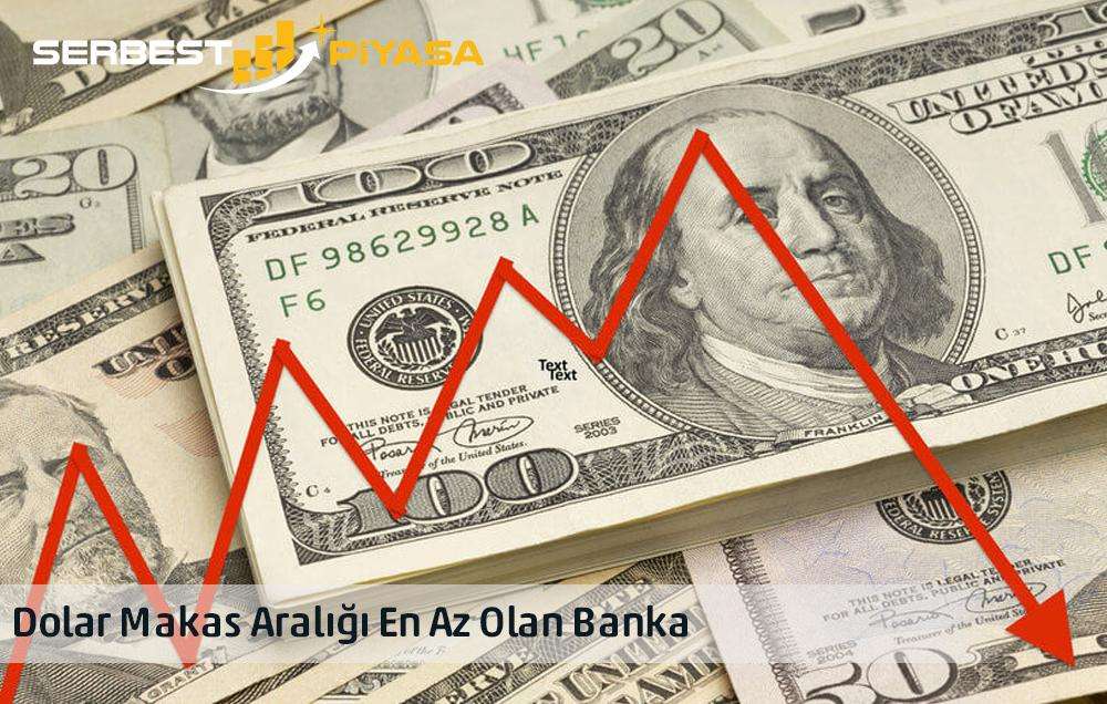 dolar makas aralığı en düşük olan banka