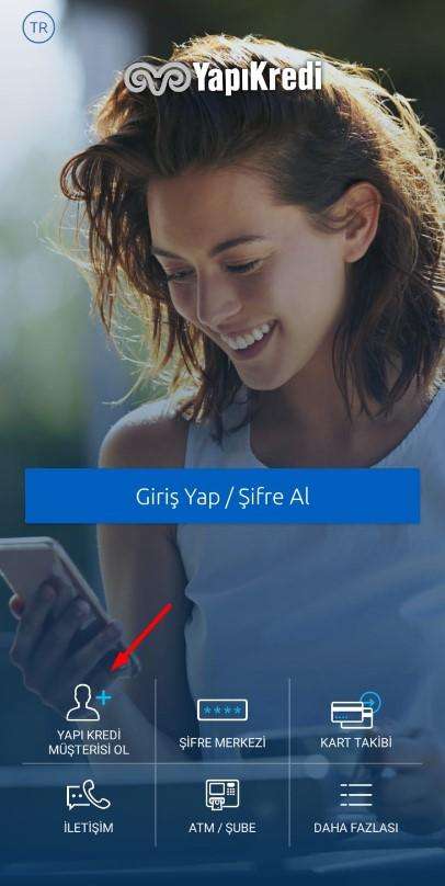 yapı kredi monil internetten hesap açma