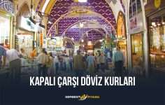 Kapalı Çarşı Döviz Kurları