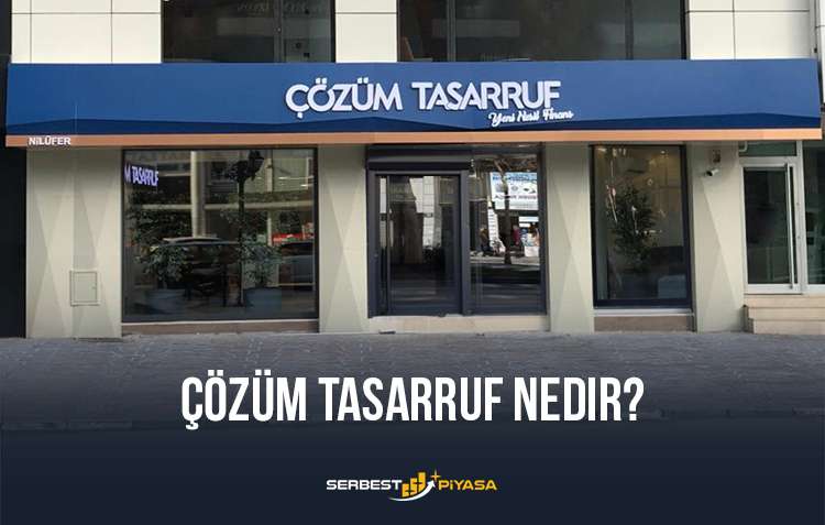 Çözüm tasarruf nedir