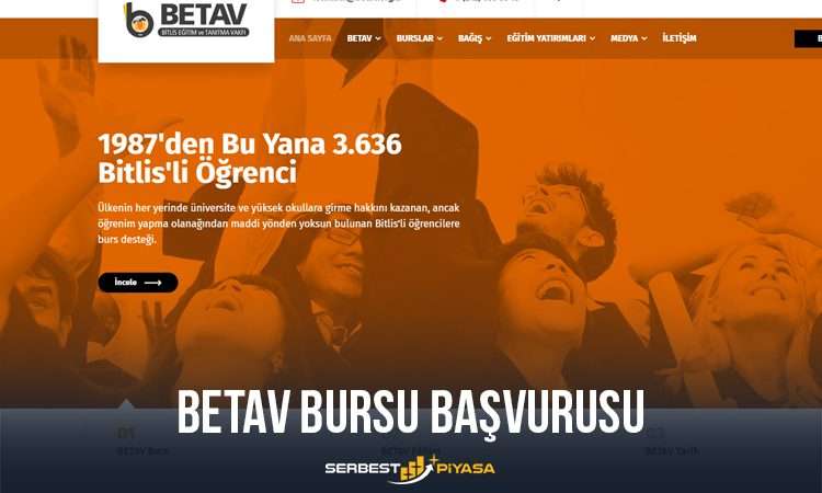 2023 BETAV Bursu Başvurusu