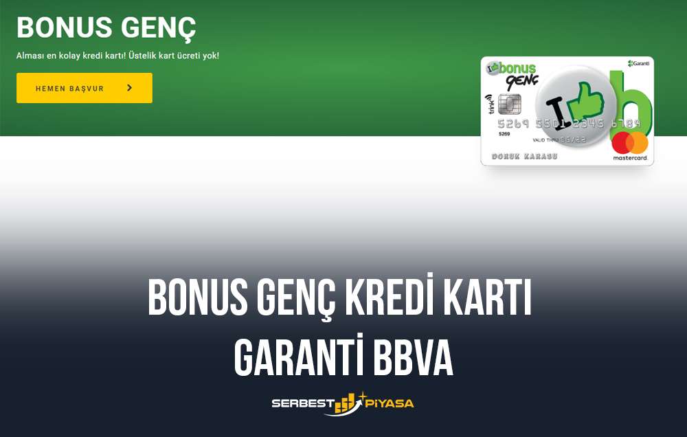 bonus genç kredi kartı