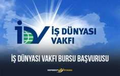 2023 İş Dünyası Vakfı Bursu Başvurusu