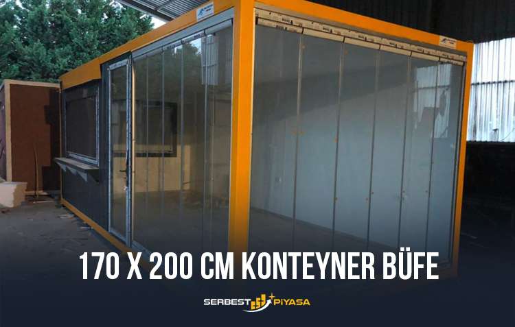 satılık konteyner büfe