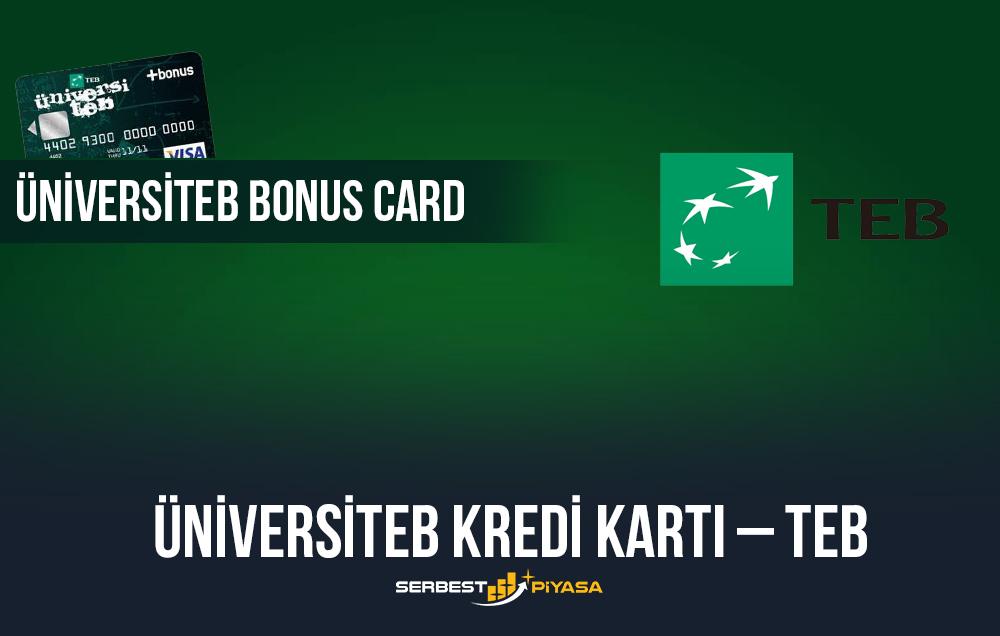 üniversiteb kredi kartı