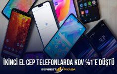 İkinci El Cep Telefonunda KDV İndirimi (2023)