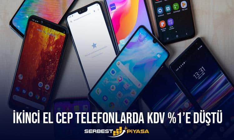 İkinci El Cep Telefonunda KDV İndirimi (2023)